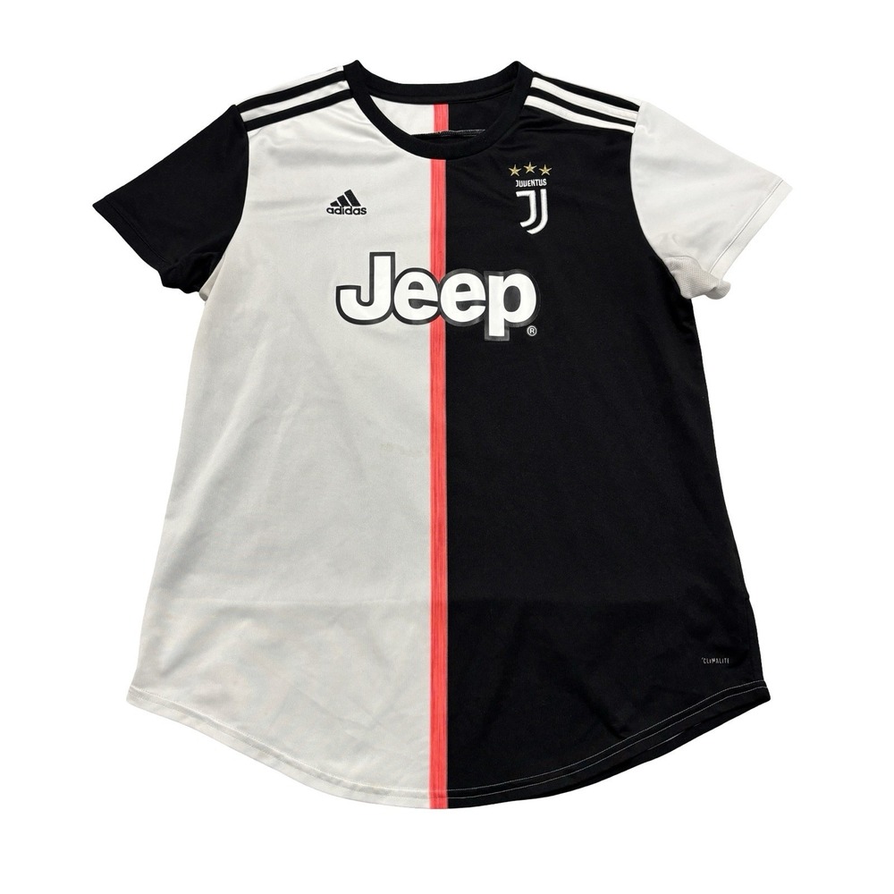 adidas Juventus Jeep Sponsor Two Tone Jersey ClimaLite Size XL 21 x 28